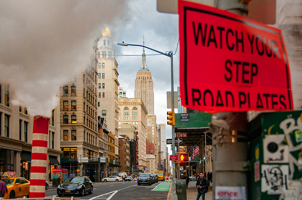 Empire State Building and steam system